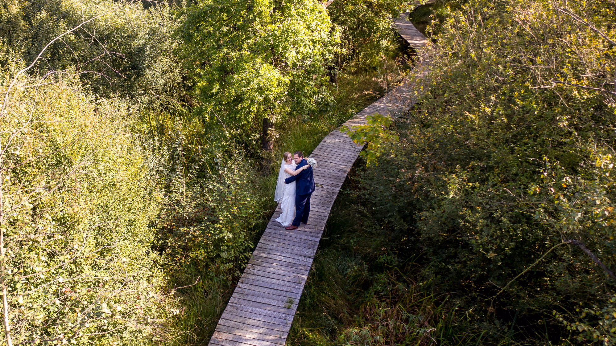 niels van tongerloo bruidsfotografie bruilloft met een drone dennis irene